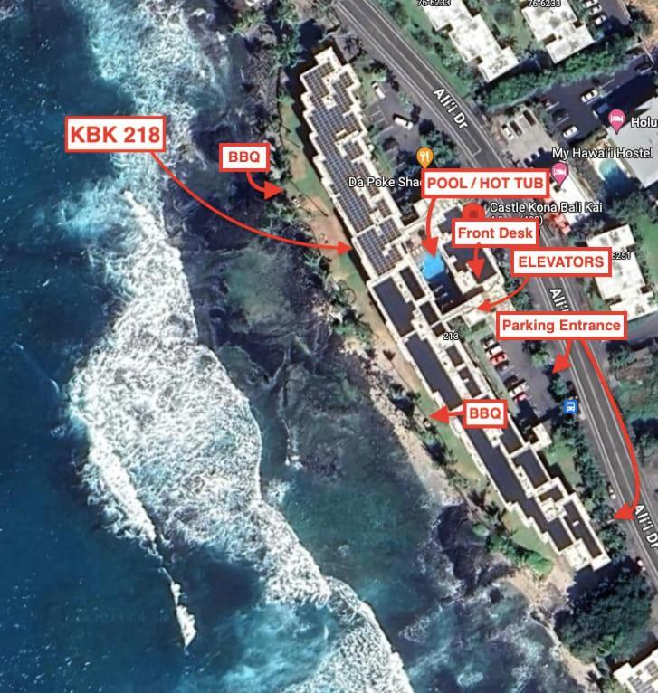 Oceanfront 1 Bedroom 2 Bathroom With Large Lanai - Kona Bali Kai 218 Kailua-Kona Exteriör bild