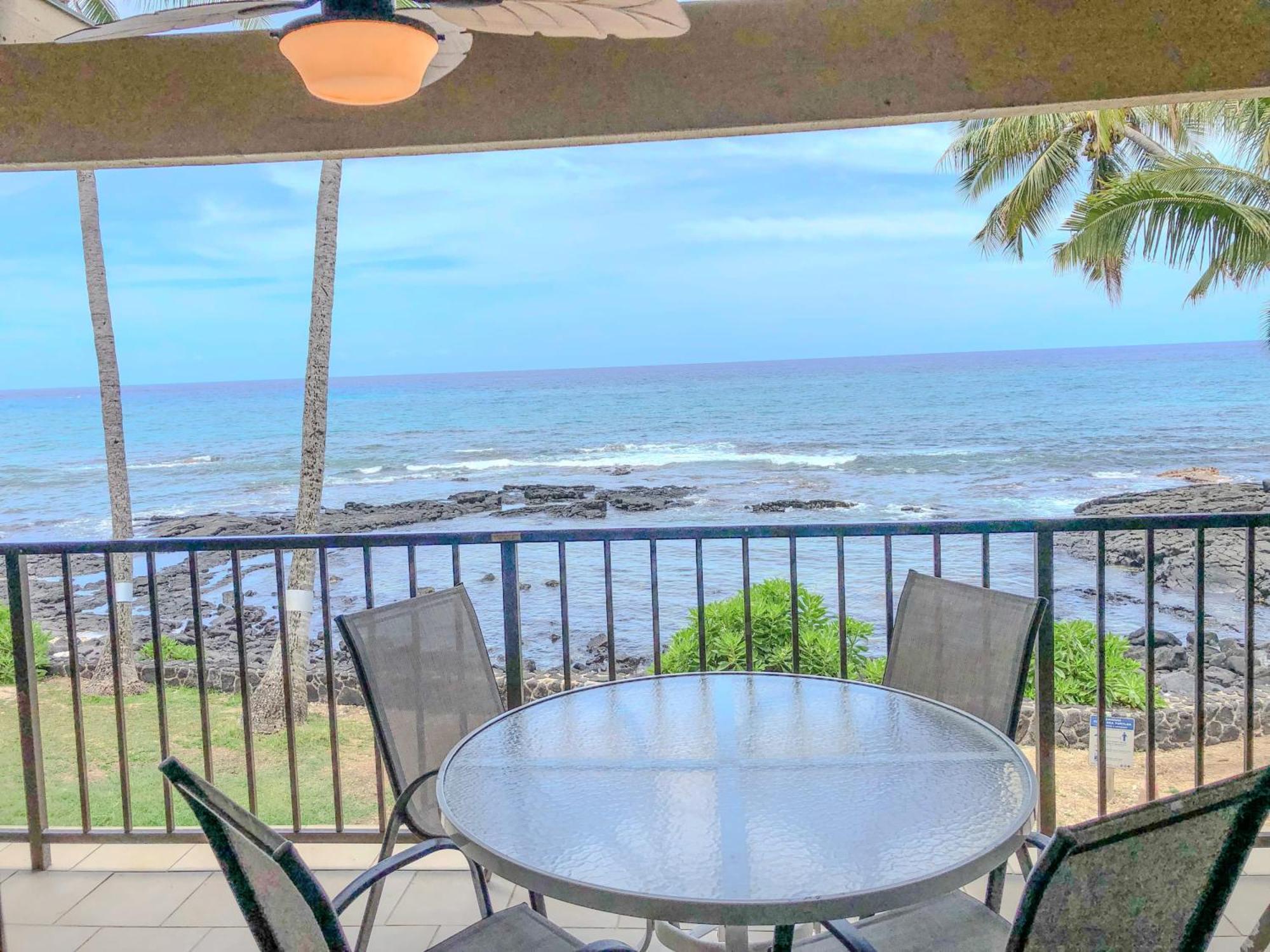 Oceanfront 1 Bedroom 2 Bathroom With Large Lanai - Kona Bali Kai 218 Kailua-Kona Exteriör bild