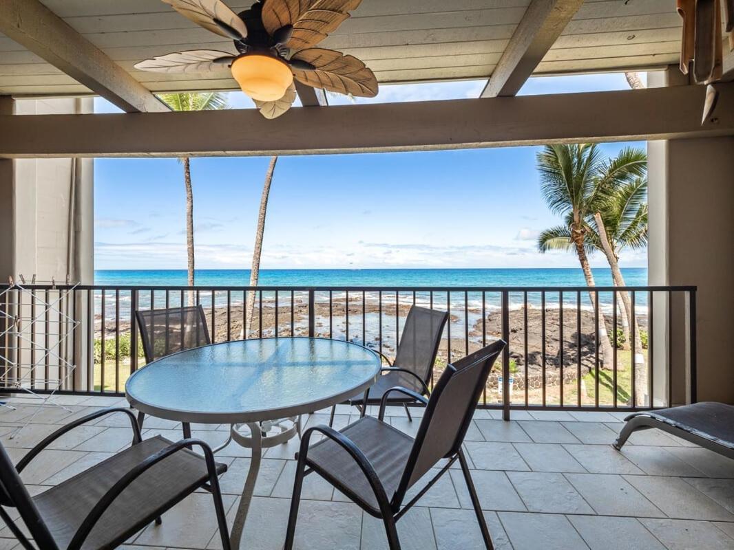 Oceanfront 1 Bedroom 2 Bathroom With Large Lanai - Kona Bali Kai 218 Kailua-Kona Exteriör bild