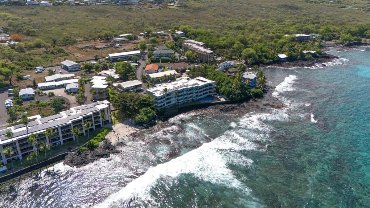 Oceanfront 1 Bedroom 2 Bathroom With Large Lanai - Kona Bali Kai 218 Kailua-Kona Exteriör bild
